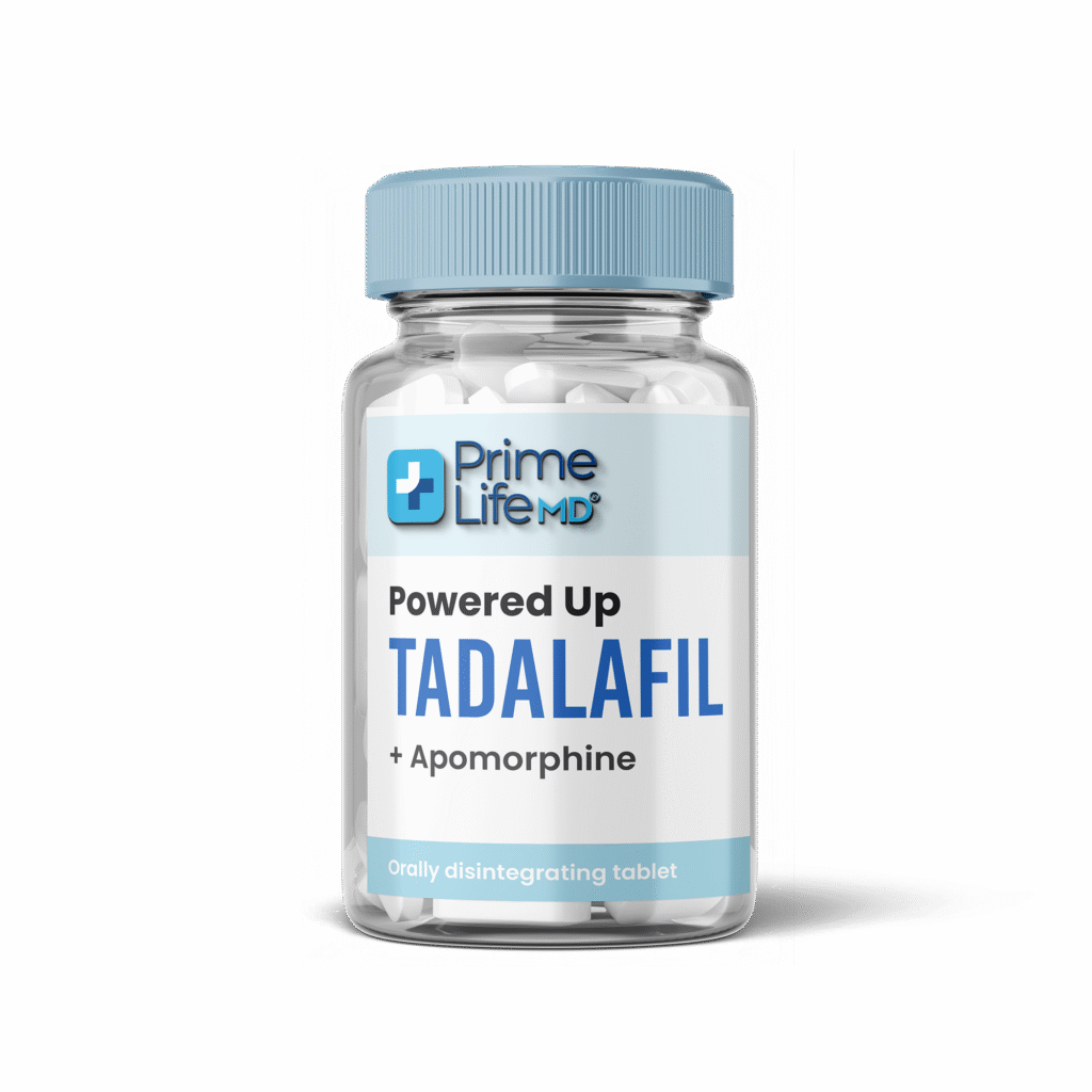 Powered Up Tadalafil jar
